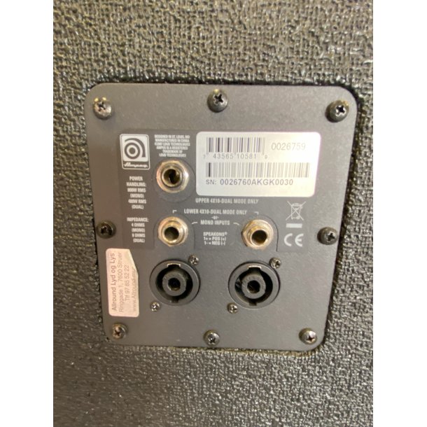 (DEMO) Ampeg SVT-810E